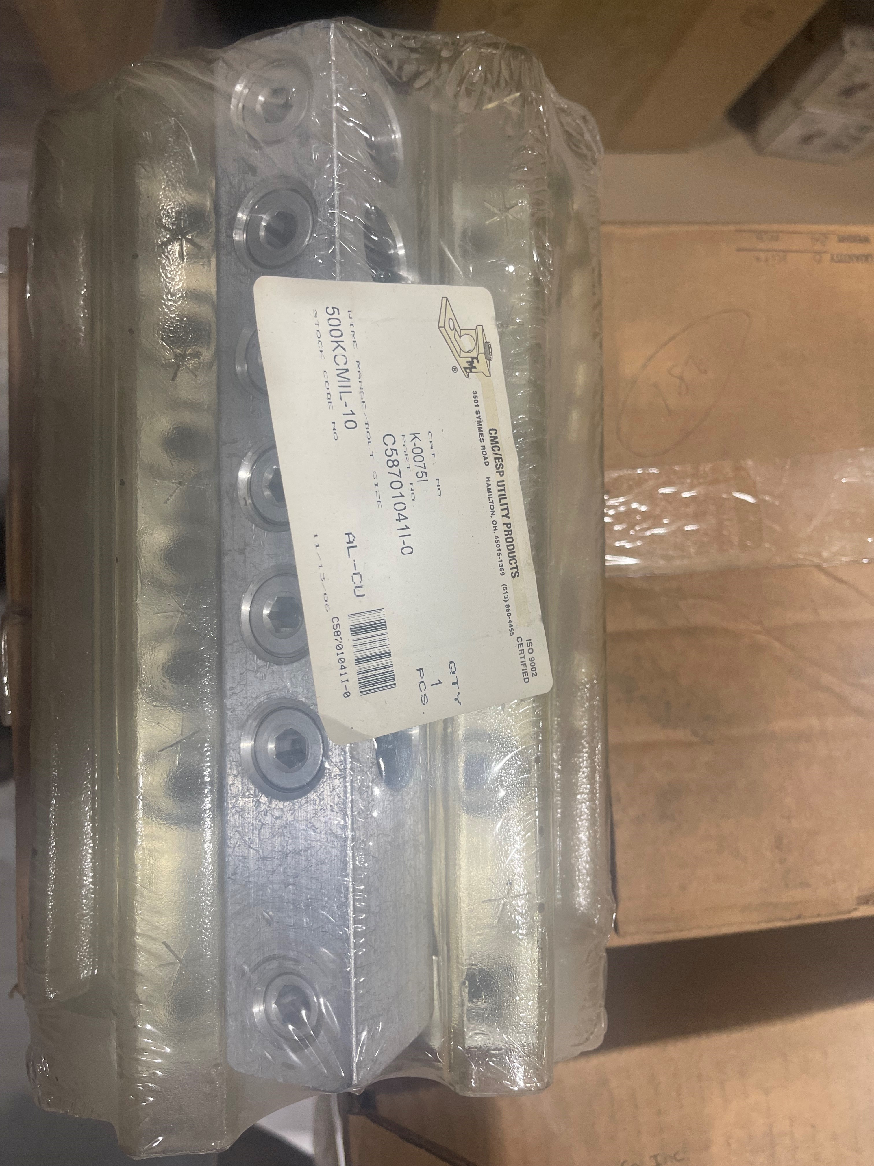 CONNECTOR, MINI-PAD SEC 5/8IN STUD